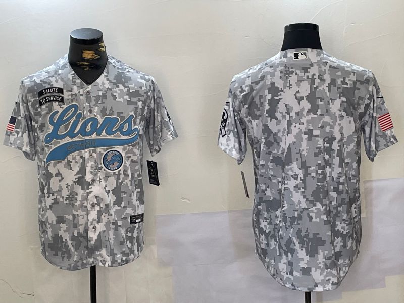 Men Detroit Lions Blank Nike Arctic Camo 2024 Salute to Service Limited NFL Jersey style 3->new york giants->NFL Jersey